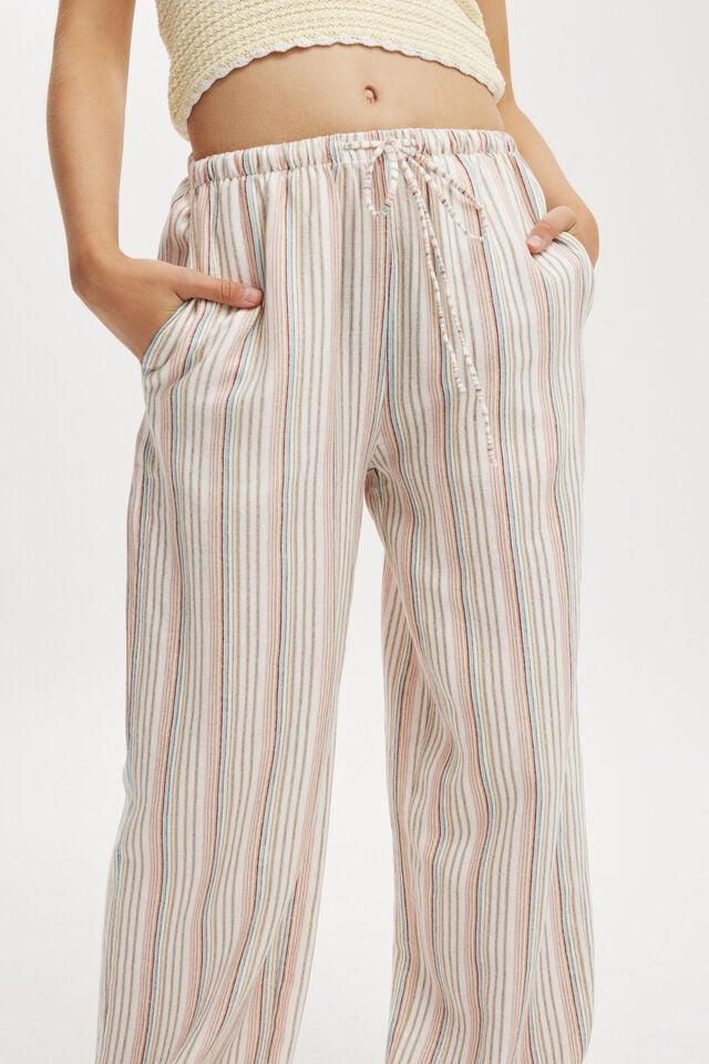 Cotton On Haven Wide Leg Pant Steph Stripe Multi