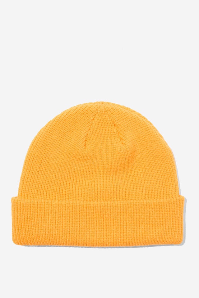 cotton on Heavy Knit Beanie bright yellow