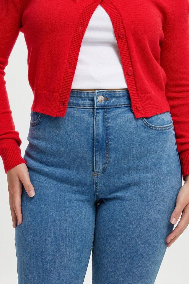 Cotton On High Rise Skinny Jean Sea Blue