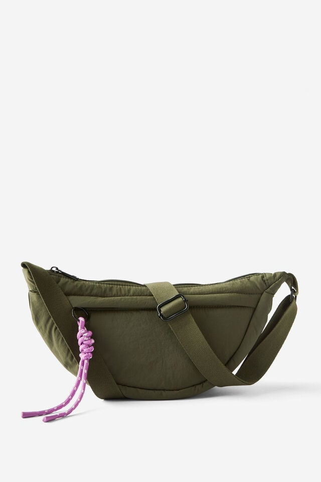 cotton on Hiking Sling Bag forest green