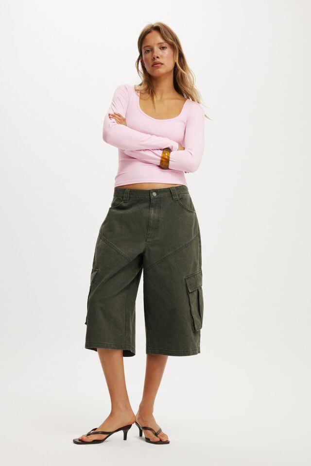 Cotton On Hold Me Long Sleeve Babydoll