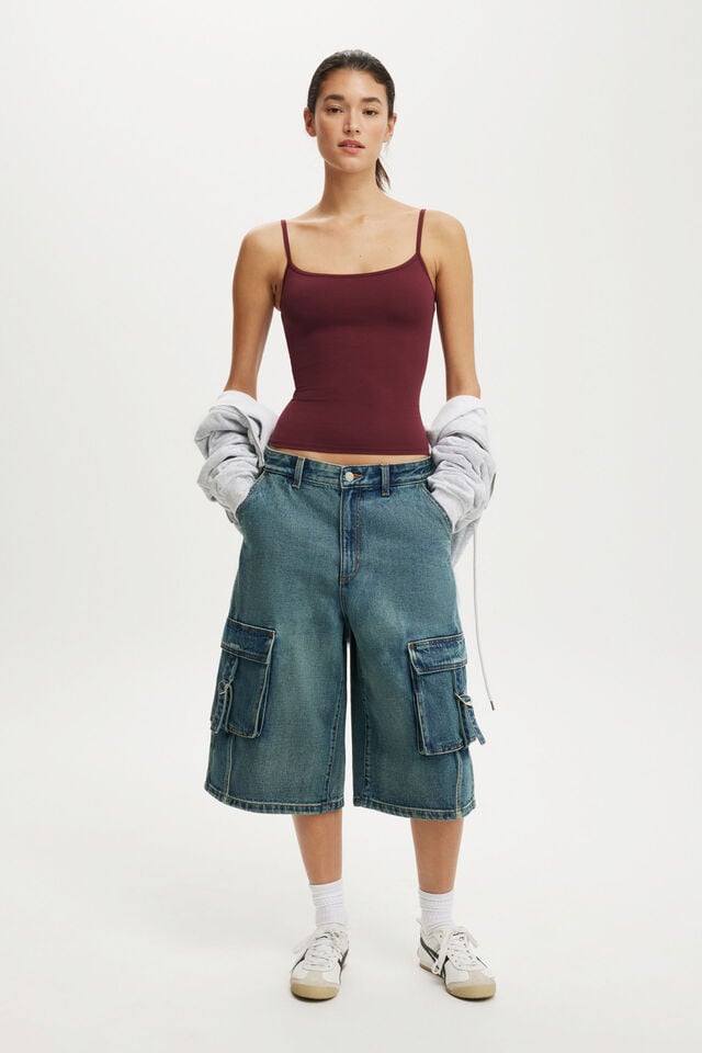 Cotton On Hold Me Tank Sour Cherry