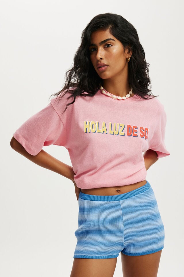 cotton on Hot Tropics Short horizon blue ombre