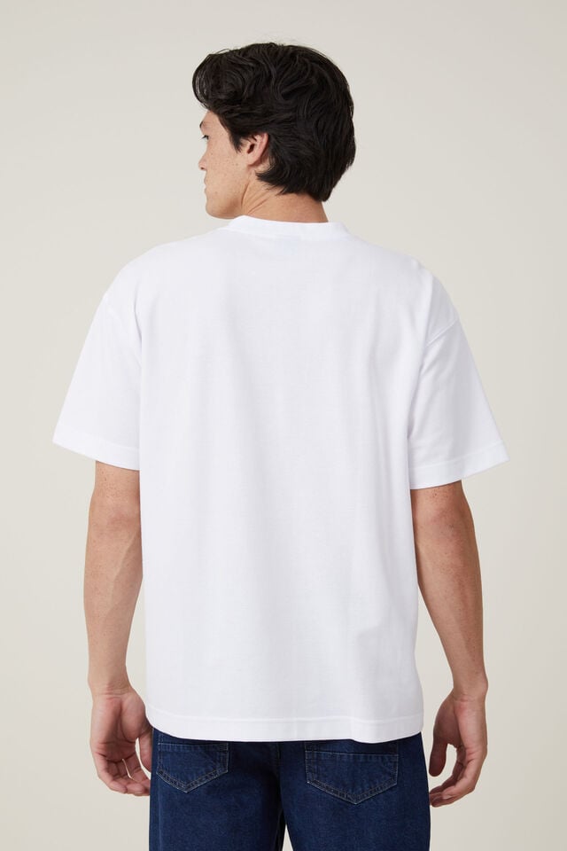 Cotton On Hyperweave T-Shirt White