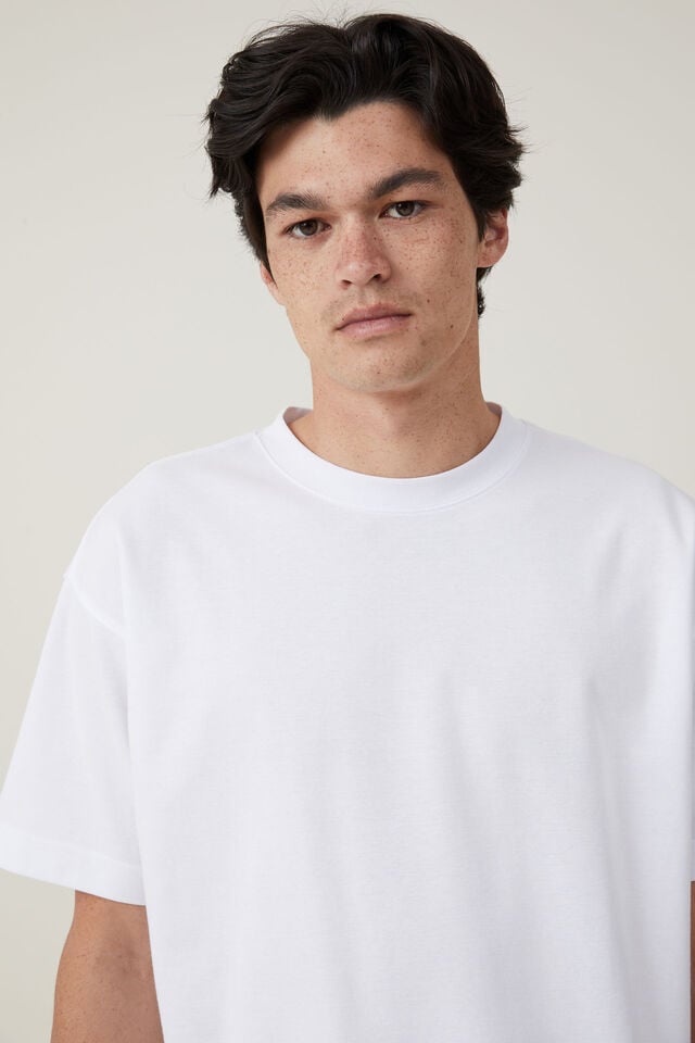 Cotton On Hyperweave T-Shirt White