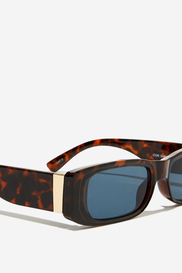 Cotton On Icon Sunglasses Dark Tort/black