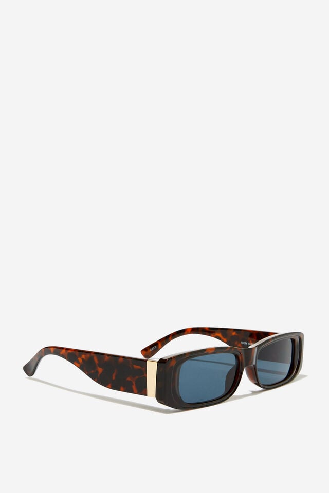 Cotton On Icon Sunglasses Dark Tort/black