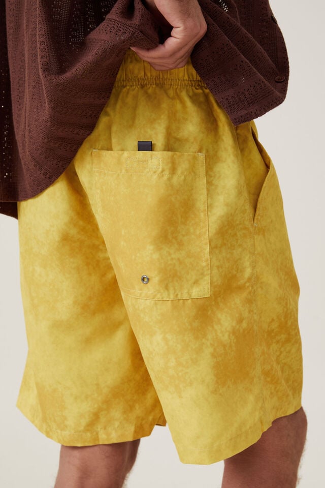 Cotton On Kahuna Short Lemon Space Dye