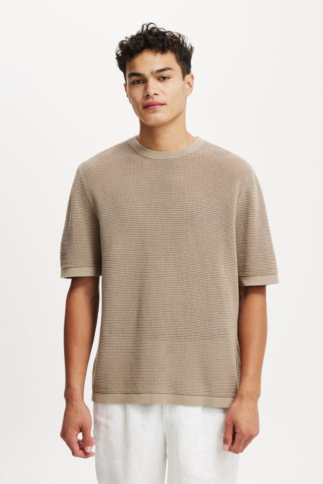 cotton on Knit Tee warm grey