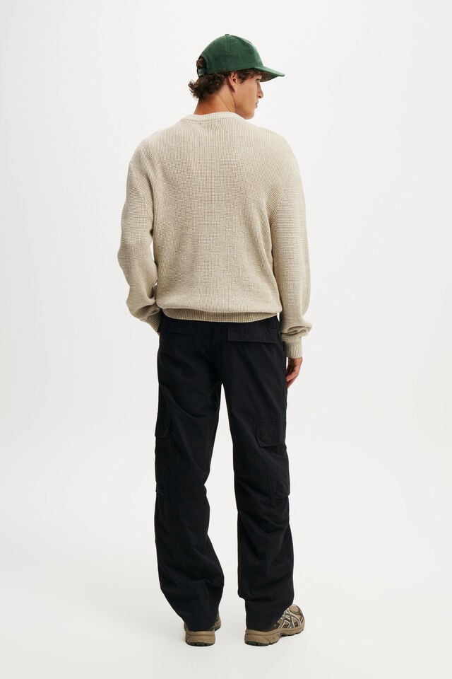 Cotton On Knox Baggy Cargo Pant Black