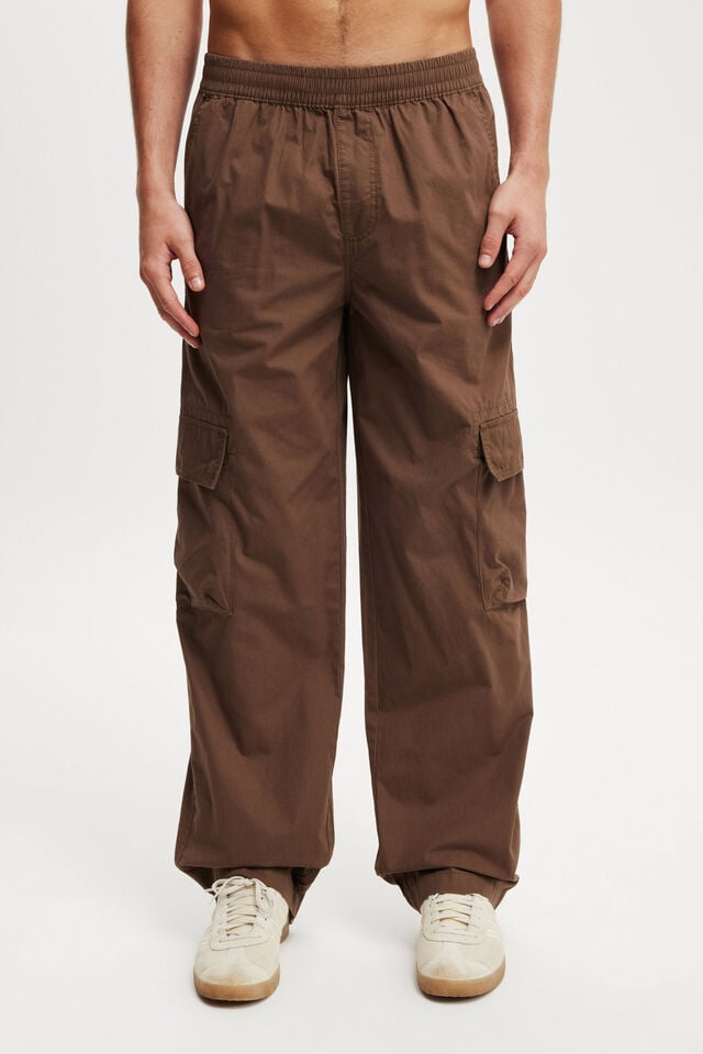 Cotton On Knox Baggy Cargo Pant Chocolate Brown