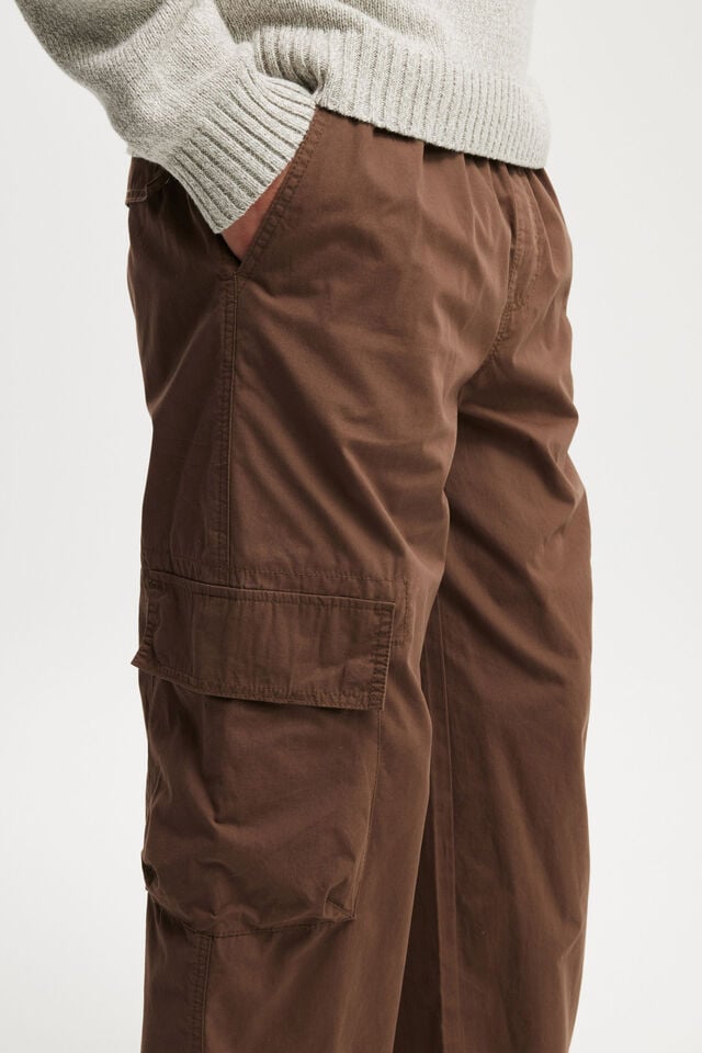 Cotton On Knox Baggy Cargo Pant Chocolate Brown