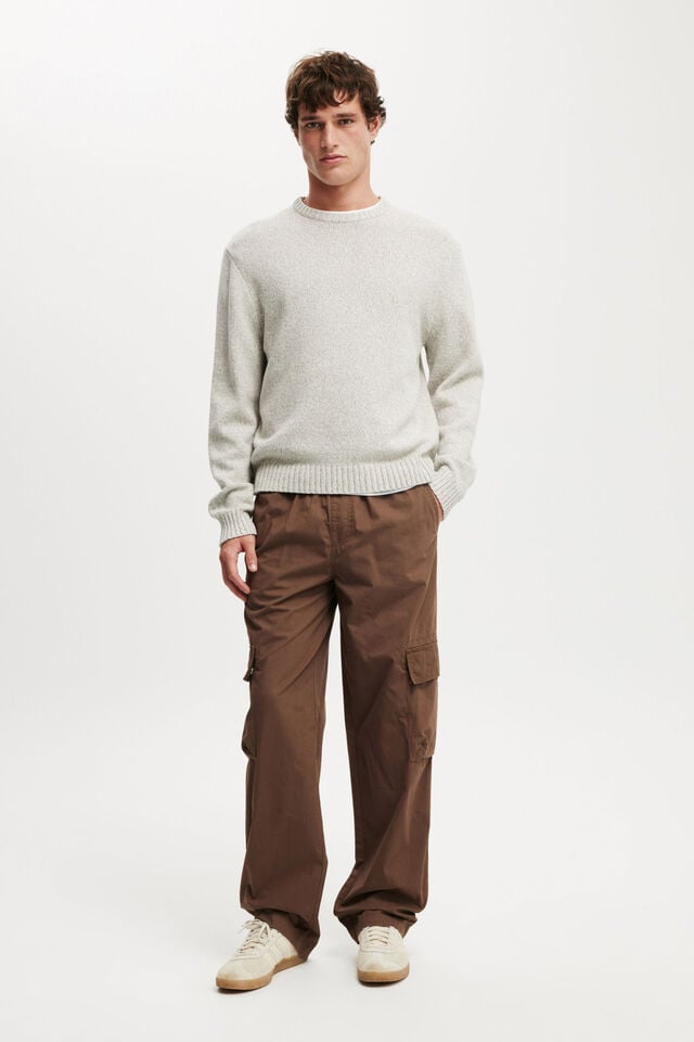 cotton on Knox Baggy Cargo Pant chocolate brown