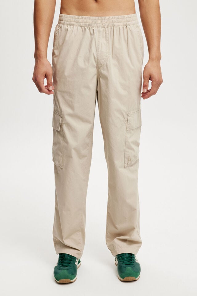 Cotton On Knox Baggy Cargo Pant Faded Stone