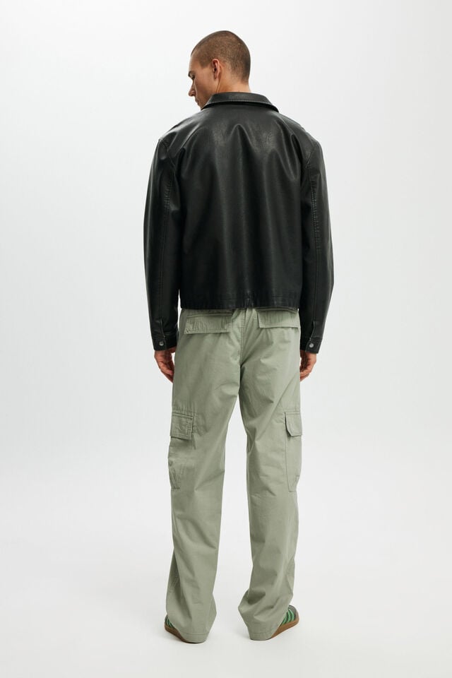 Cotton On Knox Baggy Cargo Pant Soft Green