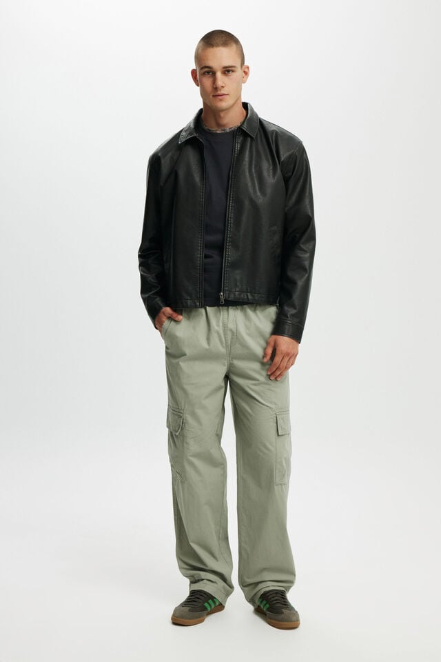 cotton on Knox Baggy Cargo Pant soft green