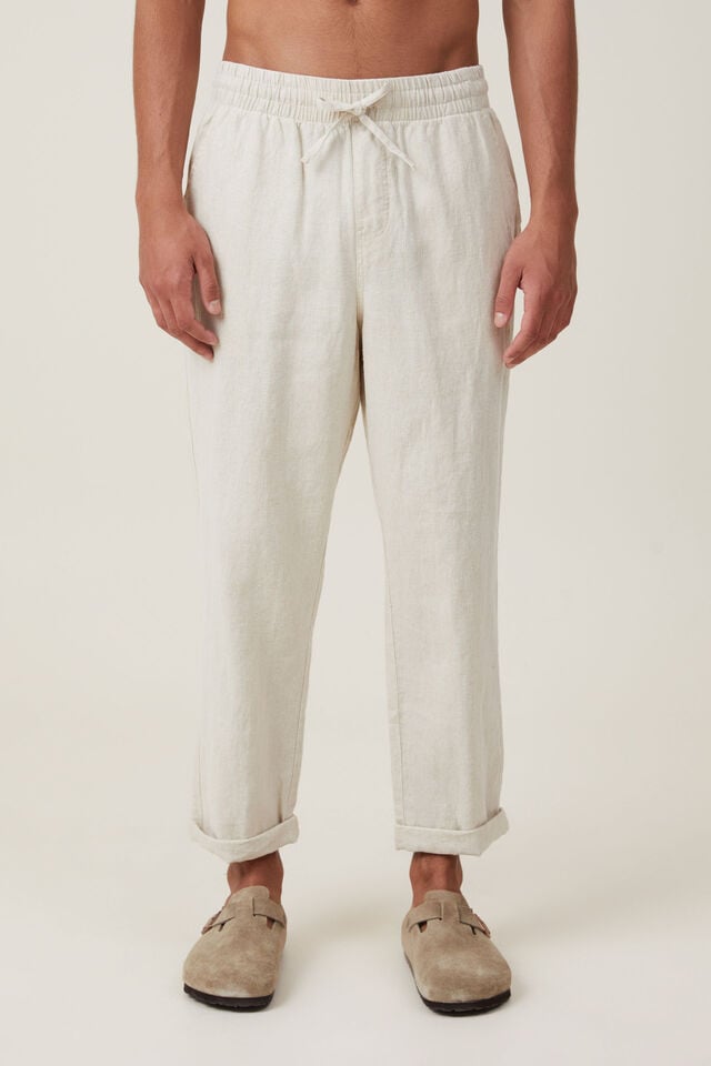 Cotton On Linen Pant Oatmeal