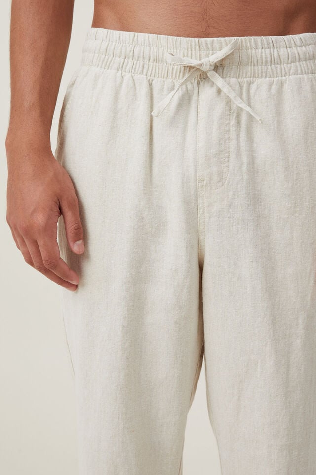 Cotton On Linen Pant Oatmeal