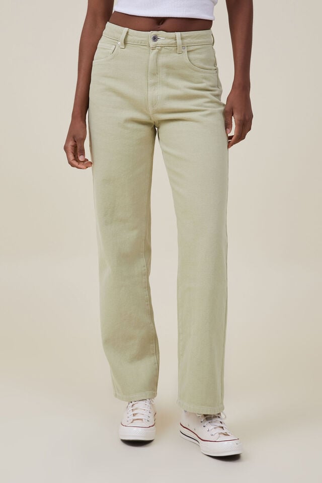 Cotton On Loose Straight Jean Soft Khaki
