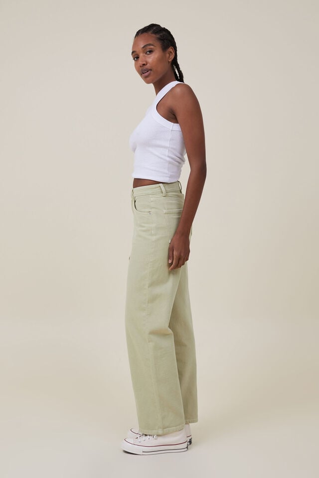 Cotton On Loose Straight Jean Soft Khaki
