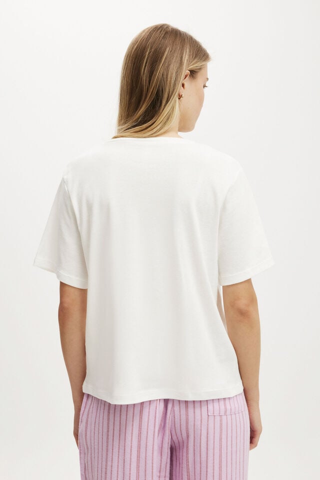 Cotton On Lounge Graphic Tee Brunch Club Pancakes