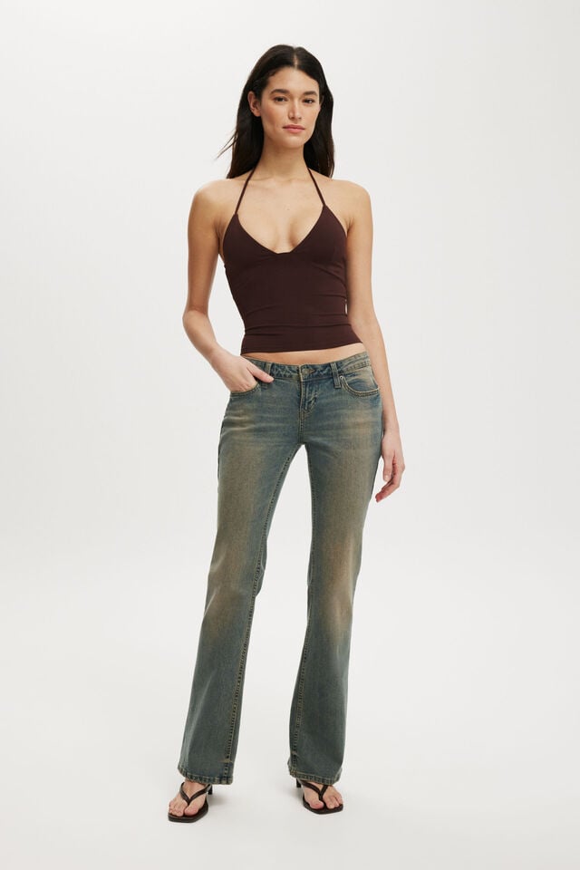 cotton on Low Rise Bootcut Jean rusty blue