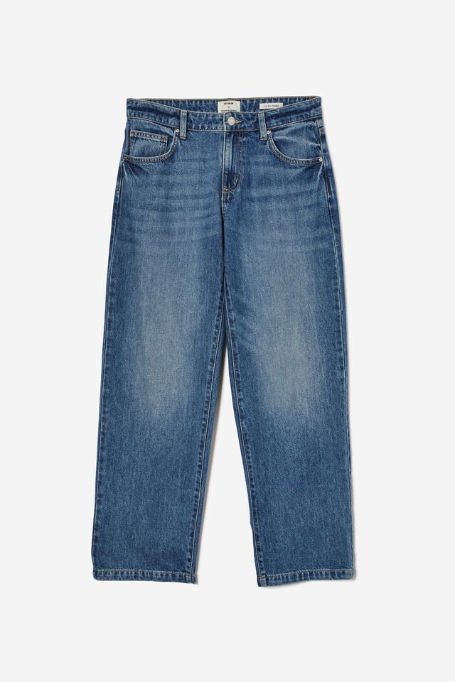 Cotton On Low Rise Straight Jean Pure Blue