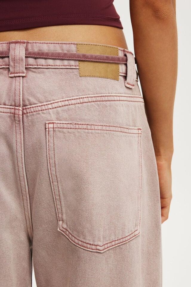 Cotton On Low Super Baggy Jean Berry Ombre