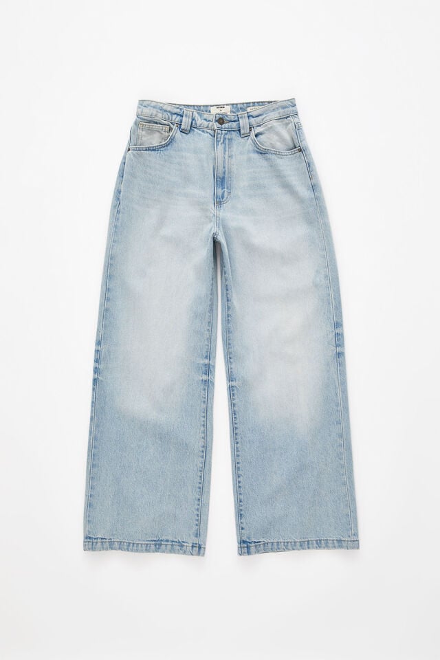 Cotton On Low Super Baggy Jean Malibu Blue