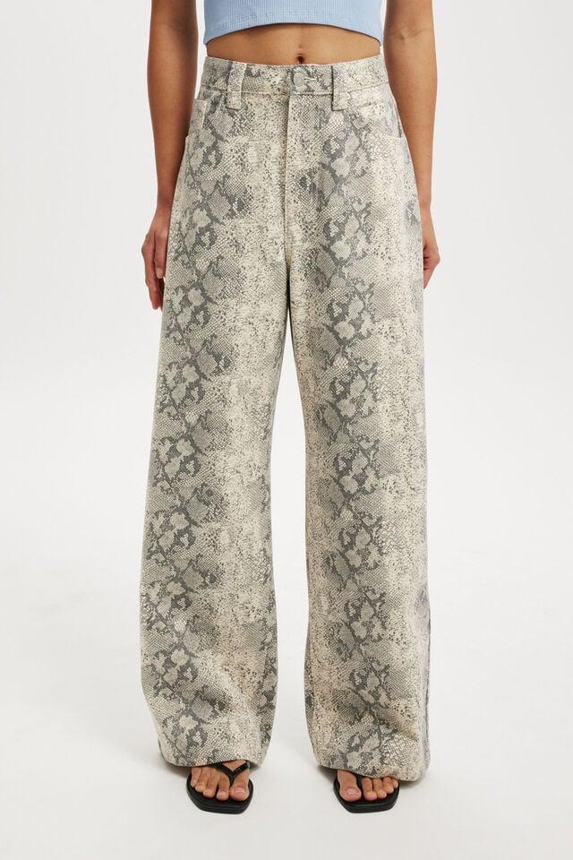 Cotton On Low Super Baggy Jean Snake