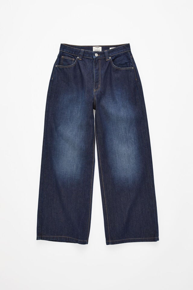 Cotton On Low Super Baggy Jean Star Blue