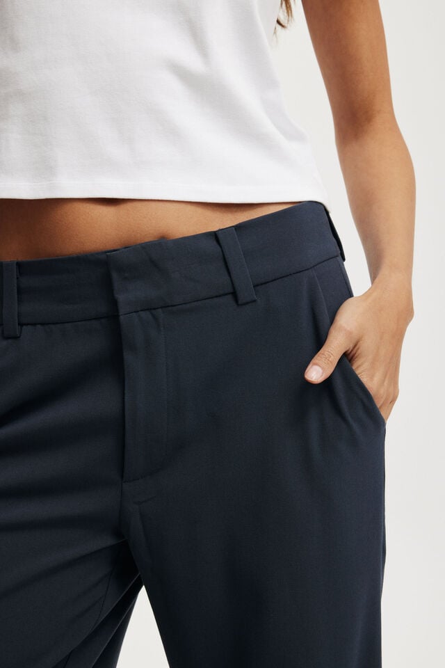 Cotton On Luis Suiting Pant Ink Navy