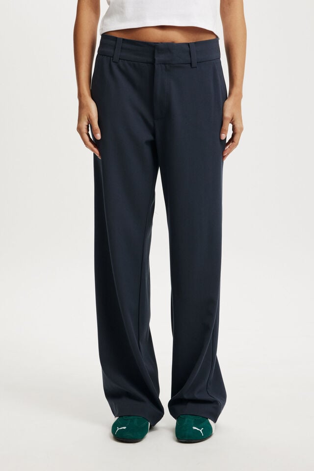Cotton On Luis Suiting Pant Ink Navy