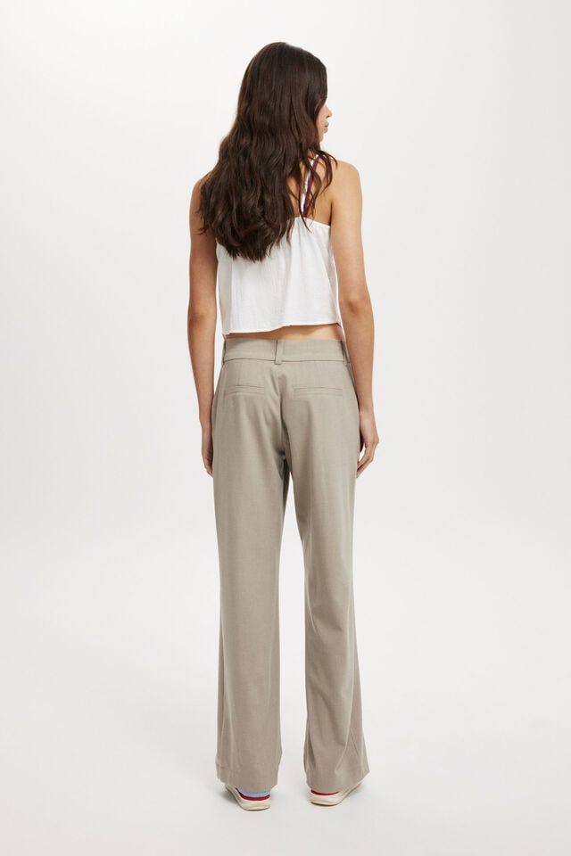 Cotton On Luis Suiting Pant Taupe Marle