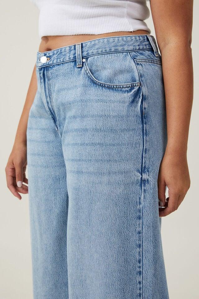 Cotton On Lyocell Super Wide Jean Coast Blue