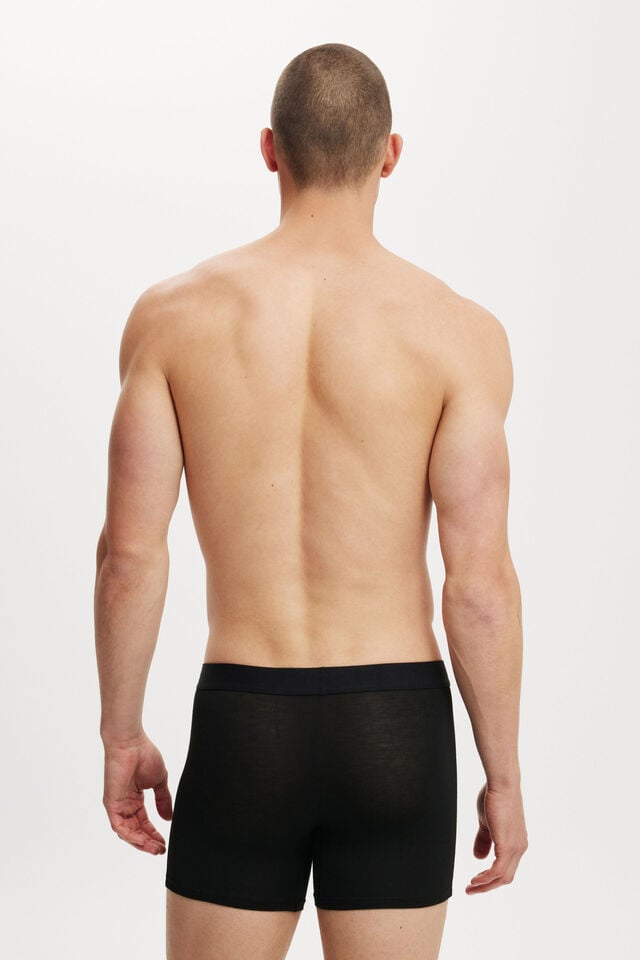 Cotton On Mens Bamboo Trunk Black