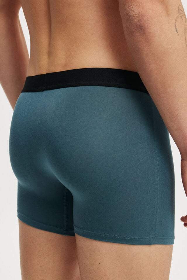 Cotton On Mens Bamboo Trunk Emerald