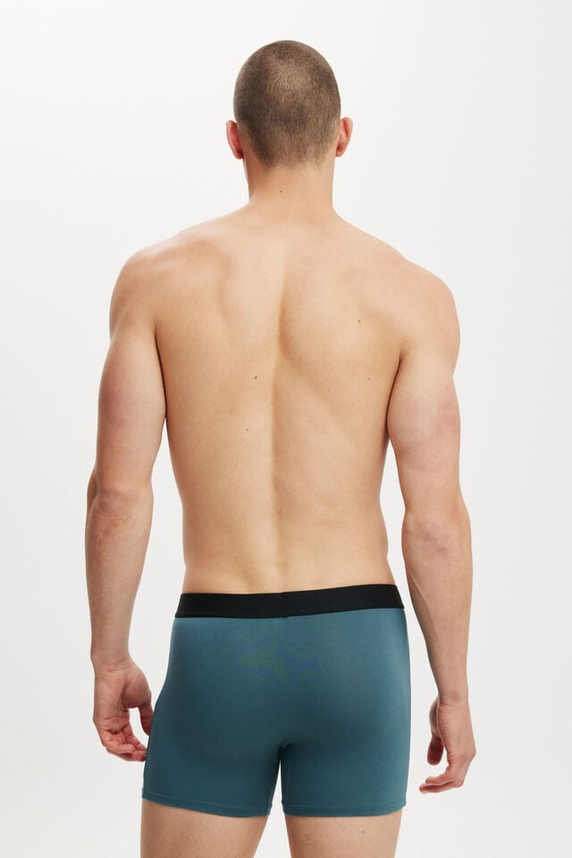 Cotton On Mens Bamboo Trunk Emerald