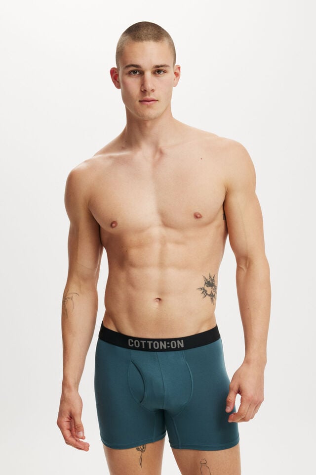 cotton on Mens Bamboo Trunk emerald