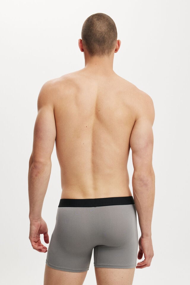 Cotton On Mens Bamboo Trunk Grey