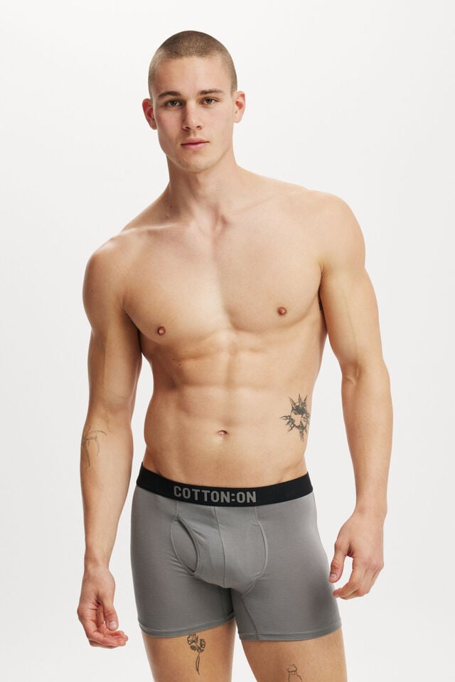 cotton on Mens Bamboo Trunk grey