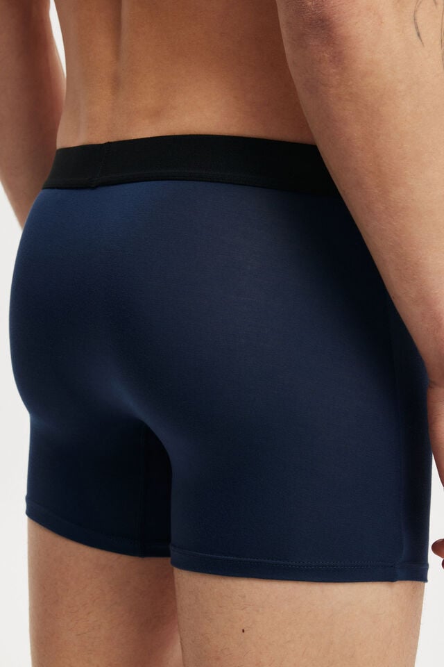 Cotton On Mens Bamboo Trunk Navy