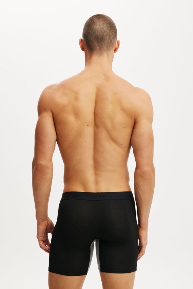 Cotton On Mens Sport Trunk Black