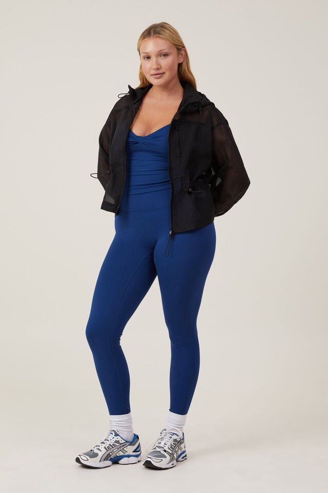 Cotton On Mesh Anorak Black