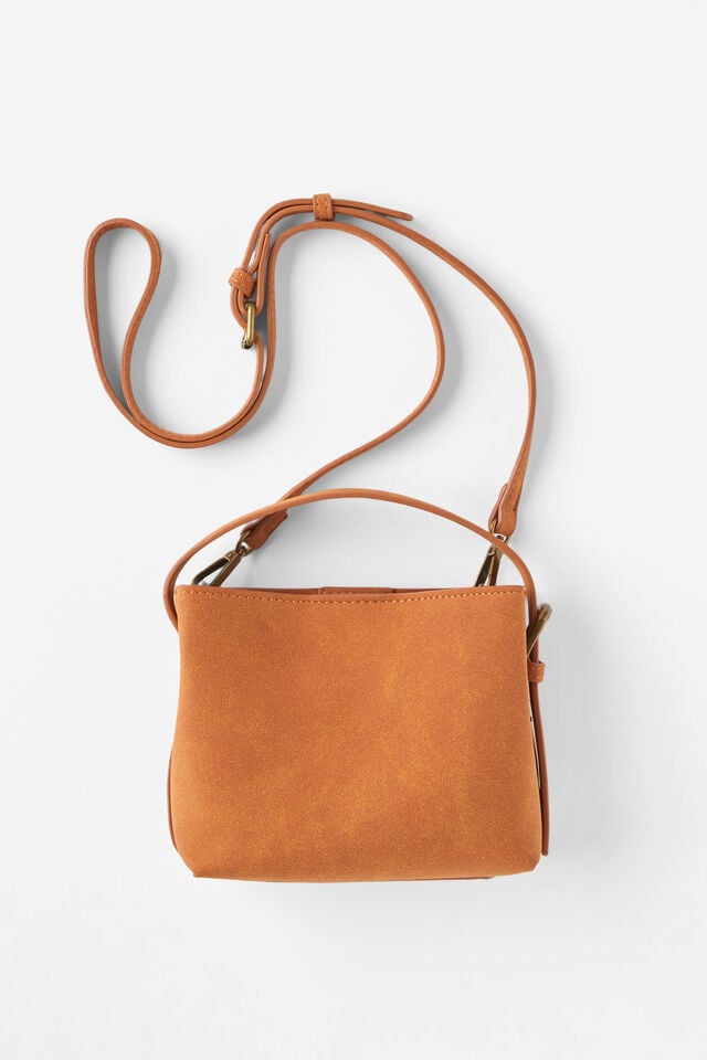 cotton on Mimi Micro Bucket Bag pecan micro