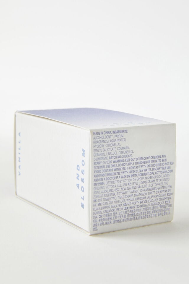 Cotton On Moment Perfume 50Ml Vanilla And Blossom