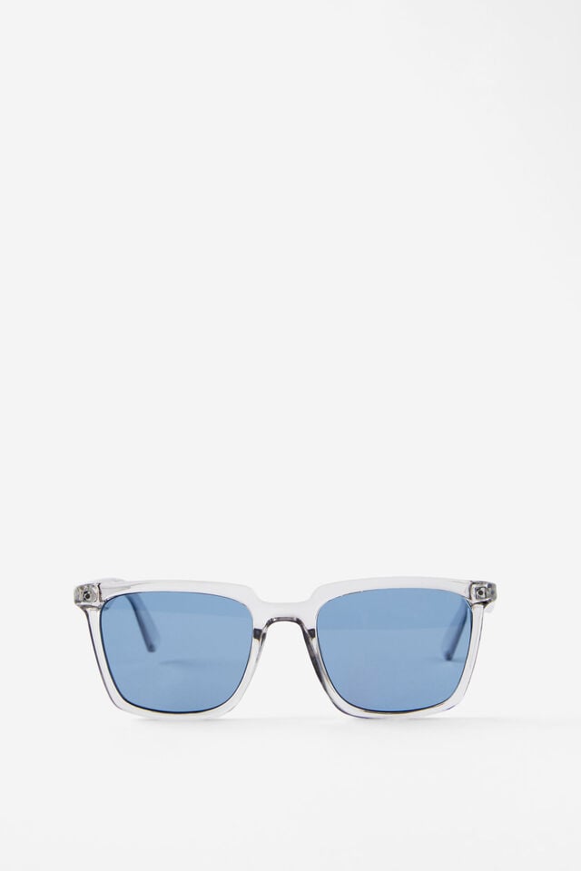 cotton on Newtown Sunglasses grey crystal/blue