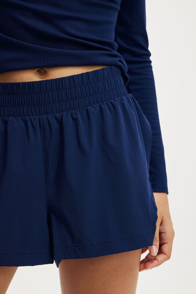 Cotton On On The Fly Curve Short Heritage Blue