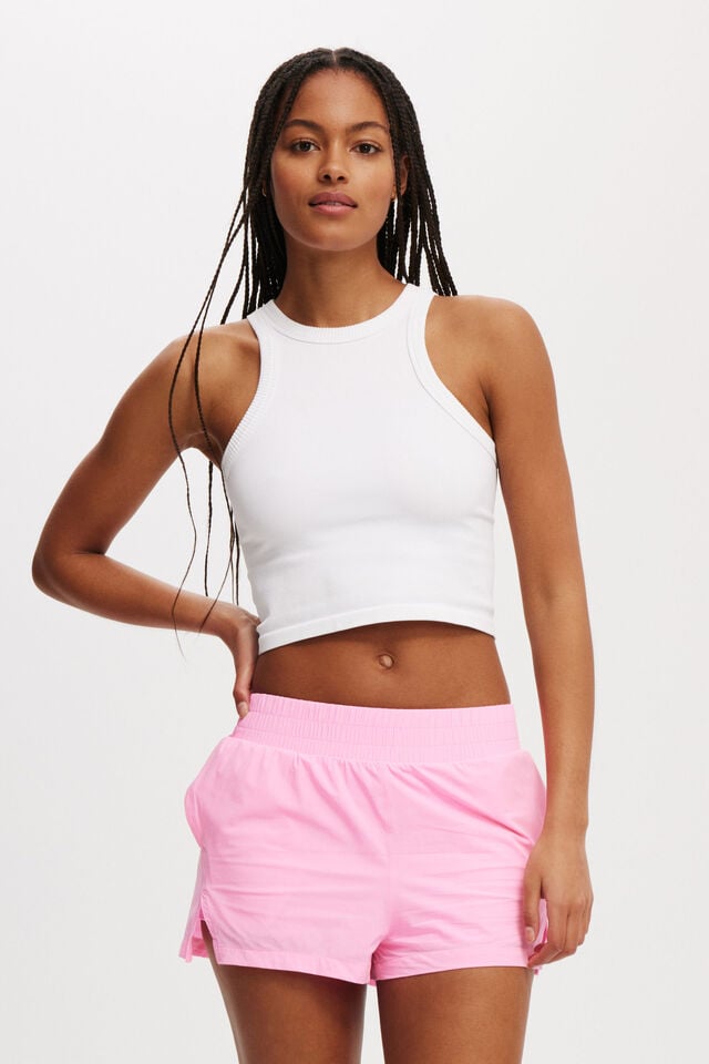 Cotton On On The Fly Curve Short Millennial Pink