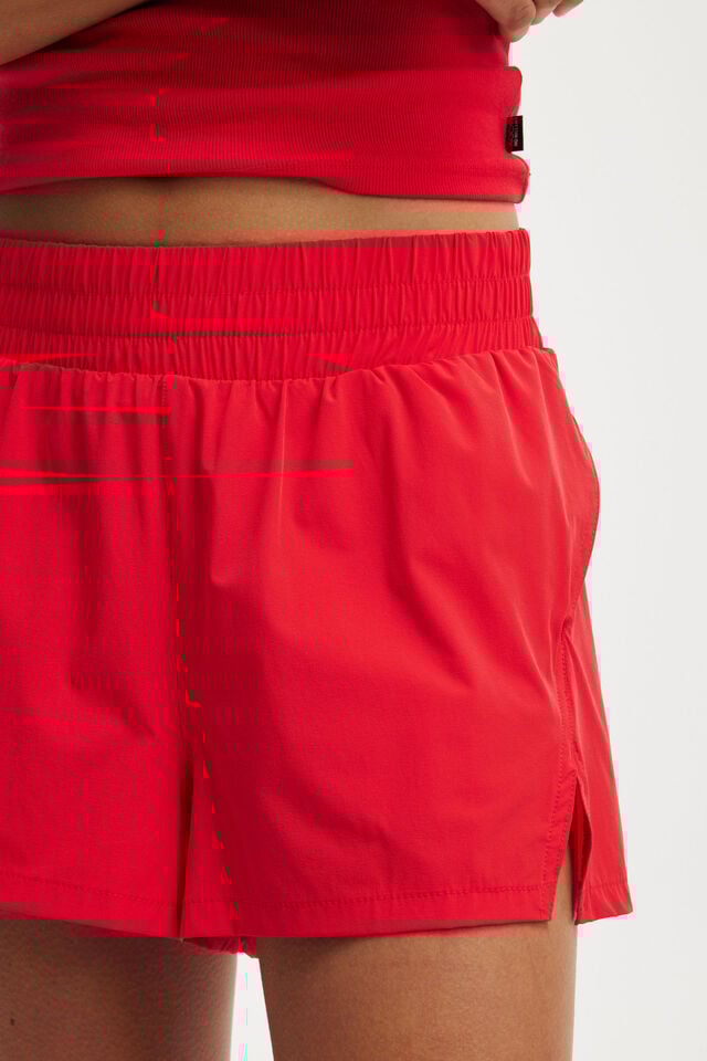 Cotton On On The Fly Curve Short Raspberry